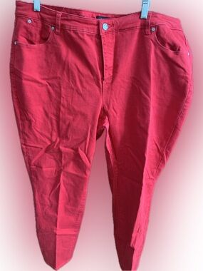 Talbots Skinny Jeans in Bright Red